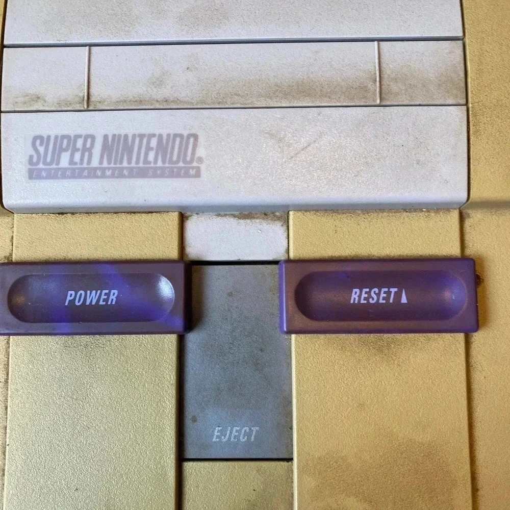 Vintage Super Nintendo Entertainment System Made in Japan
